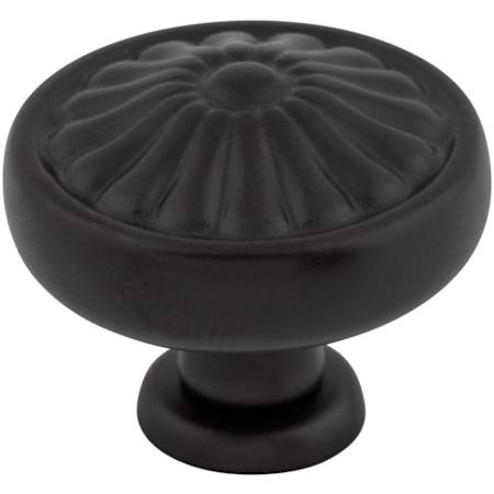 Top Knobs Flower 1-1/4 Inch Mushroom Cabinet Knob from the Normandy Collection Patina Black