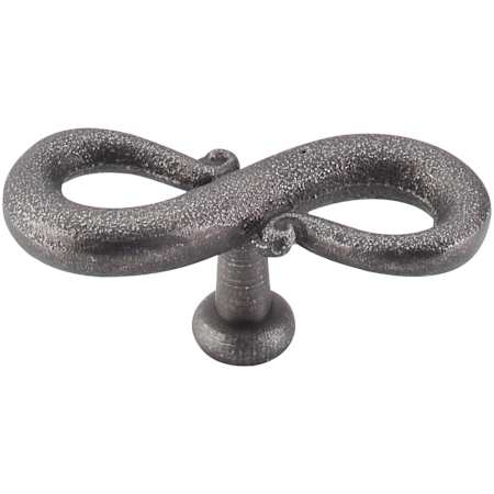 Top Knobs S-Shaped 3-1/4 Inch Designer Cabinet Knob from the Normandy Collection Pewter