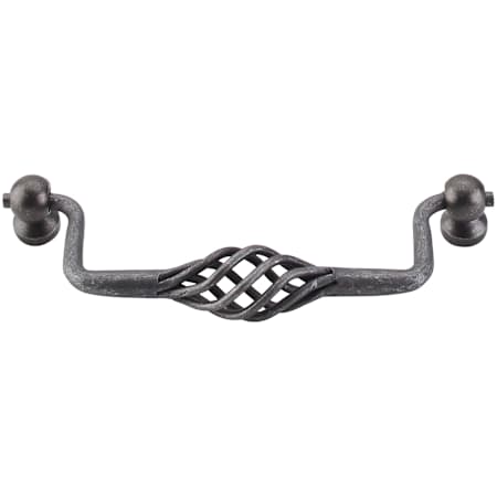 Top Knobs Twist 5-1/16 Inch Center to Center Birdcage Cabinet Pull from the Normandy Collection Pewter
