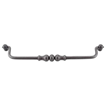 Top Knobs Orne Drop 10 Inch Center to Center Drop Cabinet Pull from the Normandy Collection Pewter
