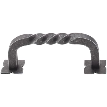 Top Knobs Twist 3 Inch Center to Center Handle Cabinet Pull from the Normandy Collection Pewter