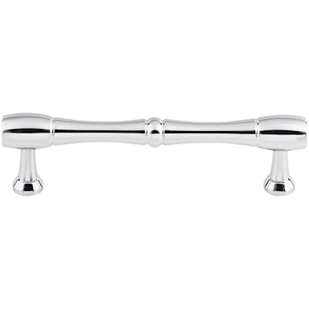 Top Knobs Nouveau 3-3/4 Inch Center to Center Appliance Pull from the Appliance Collection Polished Chrome