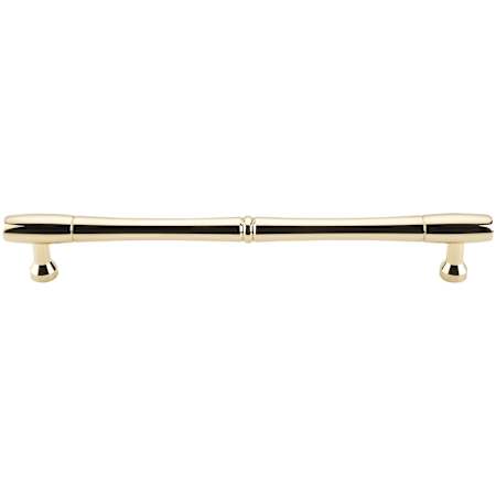 Top Knobs Nouveau 18 Inch Center to Center Appliance Pull from the Appliance Collection Polished Brass