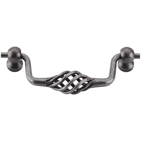 Top Knobs Twist 3-3/4 Inch Center to Center Birdcage Cabinet Pull from the Normandy Collection Pewter