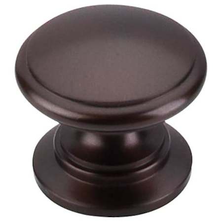 Top Knobs Ray 1-1/4 Inch Mushroom Cabinet Knob from the Oil Rubbed Collection Oil Rubbed Bronze