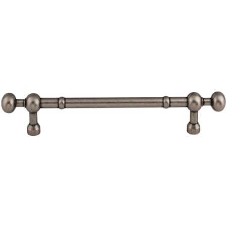 Top Knobs Somerset 7 Inch Center to Center Appliance Pull from the Appliance Collection Pewter Antique