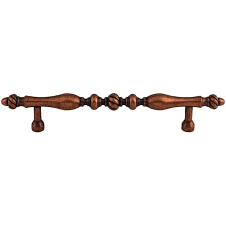 Top Knobs Somerset 7 Inch Center to Center Appliance Pull from the Appliance Collection Old English Copper