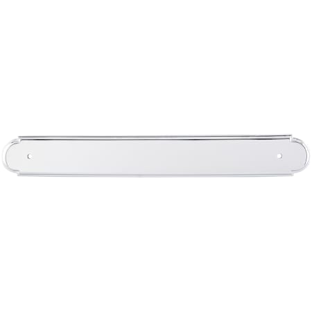 Top Knobs Plain Back Plate 12 Inch Center to Center Pull Backplate from the Appliance Series Polished Chrome