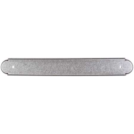 Top Knobs Plain Back Plate 12 Inch Center to Center Pull Backplate from the Appliance Series Pewter