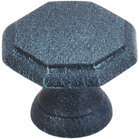 Top Knobs Devon 1-1/4 Inch Geometric Cabinet Knob from the Britannia Collection Verdigris