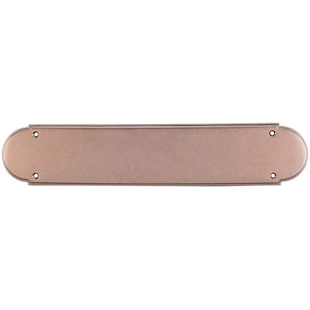 Top Knobs Appliance Collection 15 Inch Plain Push Plate Antique Copper