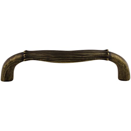 Top Knobs Bow 3-3/4 Inch Center to Center Handle Cabinet Pull from the Edwardian Collection German Bronze