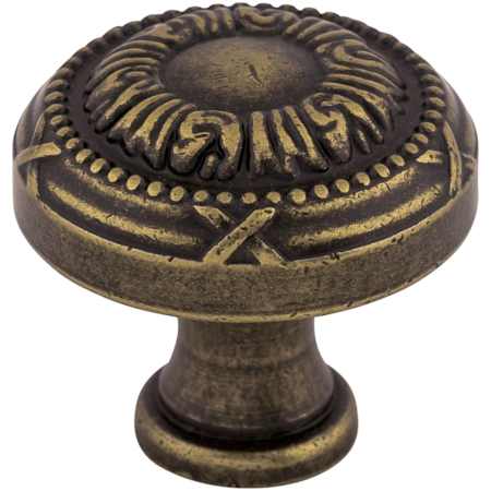 Top Knobs Ribbon 1-1/4 Inch Mushroom Cabinet Knob from the Edwardian Collection German Bronze