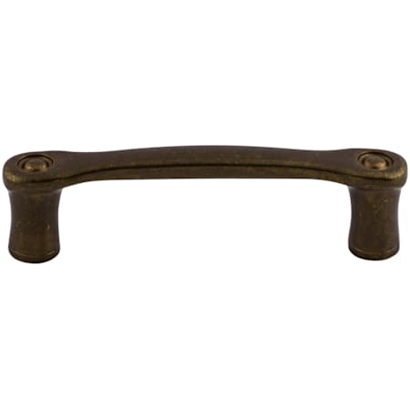 Top Knobs Link 3 Inch Center to Center Handle Cabinet Pull from the Edwardian Collection German Bronze