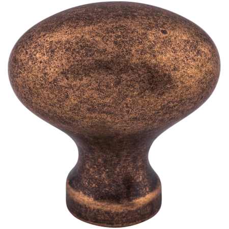 Top Knobs Egg 1-1/4 Inch Oval Cabinet Knob from the Somerset II Collection Old English Copper