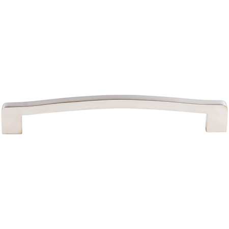 Top Knobs 7-9/16 Inch Center to Center Handle Cabinet Pull from the Stainless II Series Polished Stainless Steel
