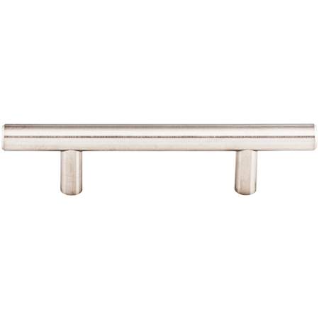 Top Knobs Solid 3 Inch Center to Center Bar Cabinet Pull from the Stainless Collection Stainless Steel