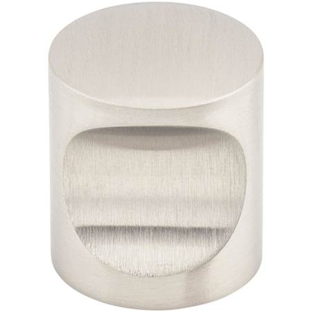 Top Knobs Indent 1 Inch Cylindrical Cabinet Knob from the Stainless Collection Stainless Steel