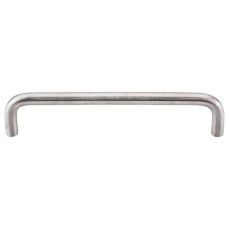 Top Knobs Bent Bar 5-1/16 Inch Center to Center Wire Cabinet Pull from the Stainless Collection Stainless Steel