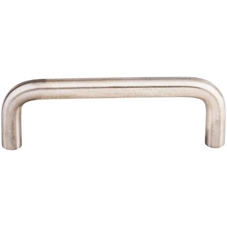 Top Knobs Bent Bar 3-3/4 Inch Center to Center Wire Cabinet Pull from the Stainless Collection Stainless Steel