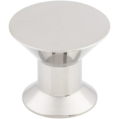 Top Knobs Stainless Steel 1-3/16 Inch Mushroom Cabinet Knob from the Stainless II Collection Polished Stainless Steel