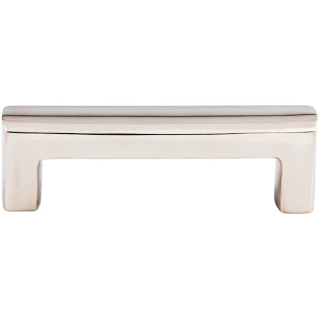 Top Knobs 3-3/4 Inch Center to Center Handle Cabinet Pull from the Stainless II Series Polished Stainless Steel