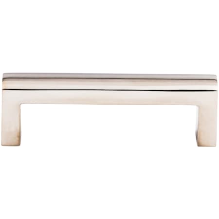 Top Knobs 3-3/4 Inch Center to Center Handle Cabinet Pull from the Stainless II Series Polished Stainless Steel