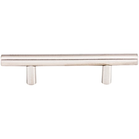 Top Knobs Hollow 3 Inch Center to Center Bar Cabinet Pull from the Stainless Collection Stainless Steel
