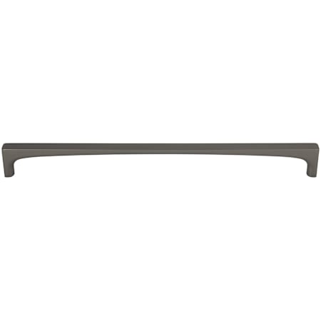 Top Knobs Riverside 8-13/16 Inch Center to Center Handle Cabinet Pull Ash Grey