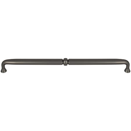 Top Knobs Henderson 12 Inch Center to Center Handle Cabinet Pull Ash Grey