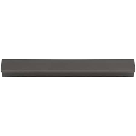Top Knobs Minetta 5-1/16 Inch Center to Center Finger Cabinet Pull Ash Grey