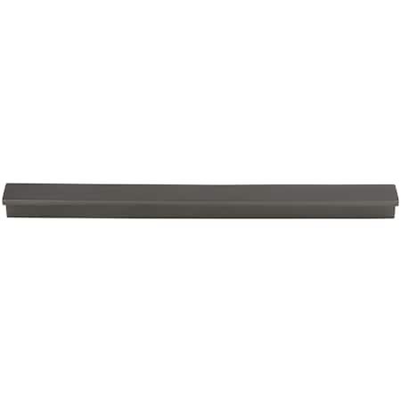Top Knobs Minetta 8-13/16 Inch Center to Center Finger Cabinet Pull Ash Grey