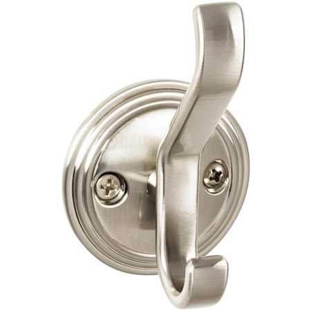 Top Knobs Hooks Double Robe Hook Brushed Satin Nickel