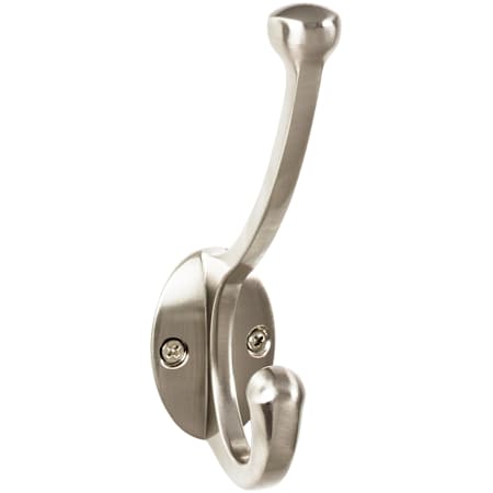 Top Knobs Hooks Double Robe Hook Brushed Satin Nickel