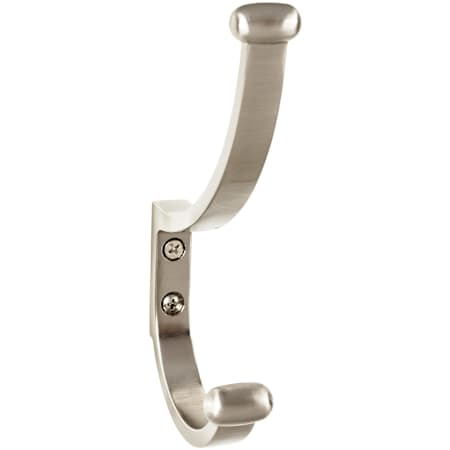 Top Knobs Hooks Double Robe Hook Brushed Satin Nickel