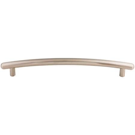 Top Knobs Curved 12 Inch Center to Center Appliance Pull from the Appliance Collection Brushed Satin Nickel