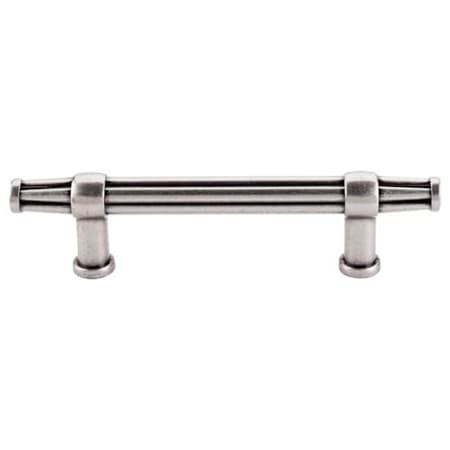Top Knobs Luxor 3-3/4 Inch Center to Center Bar Cabinet Pull from the Luxor Series - 10 Pack Antique Pewter