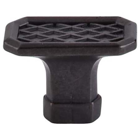 Top Knobs Tower Bridge 1-1/2 Inch Rectangular Cabinet Knob from the Tower Bridge Collection Sable