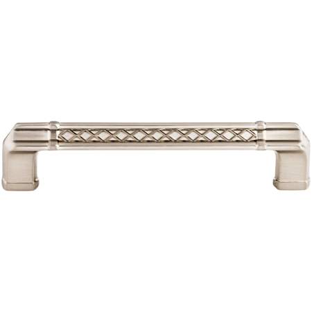 Top Knobs Tower Bridge 5 Inch Center to Center Handle Cabinet Pull from the Tower Bridge Collection Brushed Satin Nickel