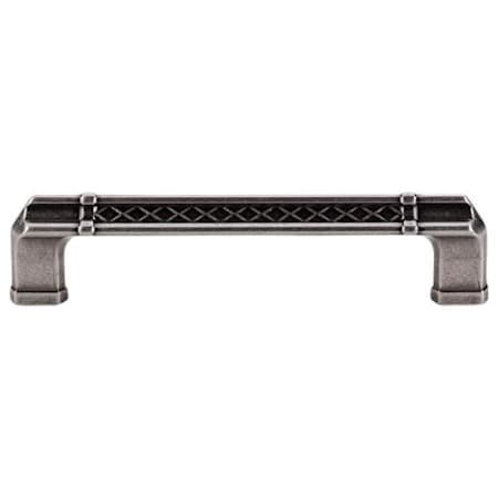 Top Knobs Tower Bridge 5 Inch Center to Center Handle Cabinet Pull from the Tower Bridge Collection Antique Pewter