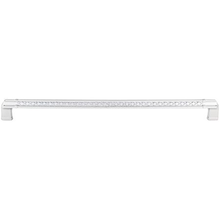 Top Knobs Tower Bridge 12 Inch Center to Center Handle Cabinet Pull from the Tower Bridge Collection Polished Chrome