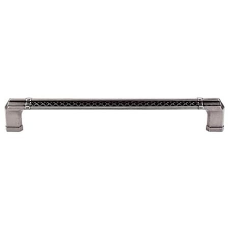 Top Knobs Tower Bridge 12 Inch Center to Center Appliance Pull from the Tower Bridge Collection Antique Pewter