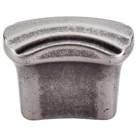 Top Knobs Victoria Falls 1-1/2 Inch Rectangular Cabinet Knob from the Victoria Falls Collection Antique Pewter