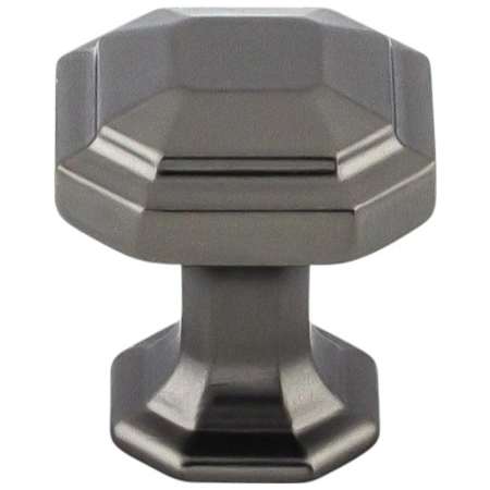 Top Knobs Emerald 1-1/8 Inch Geometric Cabinet Knob from the Chareau Collection Ash Gray