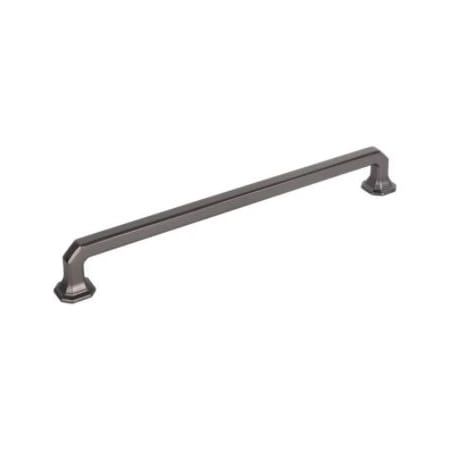 Top Knobs Emerald 9 Inch Center to Center Handle Cabinet Pull from the Chareau Collection Ash Gray