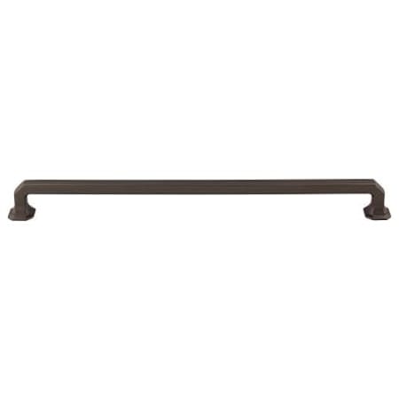 Top Knobs Emerald 12 Inch Center to Center Handle Cabinet Pull from the Chareau Collection Ash Gray