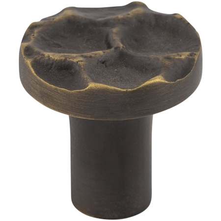 Top Knobs Cobblestone 1-1/8 Inch Mushroom Cabinet Knob Antique Brass
