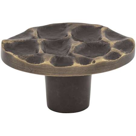 Top Knobs Cobblestone 2 Inch Oval Cabinet Knob Antique Brass