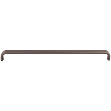Top Knobs Telfair 12 Inch Center to Center Handle Cabinet Pull Ash Gray