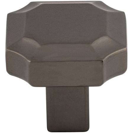 Top Knobs Davenport 1-1/4 Inch Geometric Cabinet Knob Ash Gray